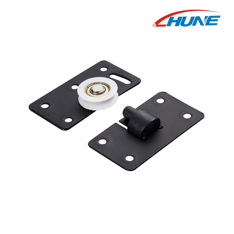 خزانة أثاث خزانة الأجهزة قابل للتعديل انزلاق الباب الأسطوانة النايلون انزلاق الأسطوانة